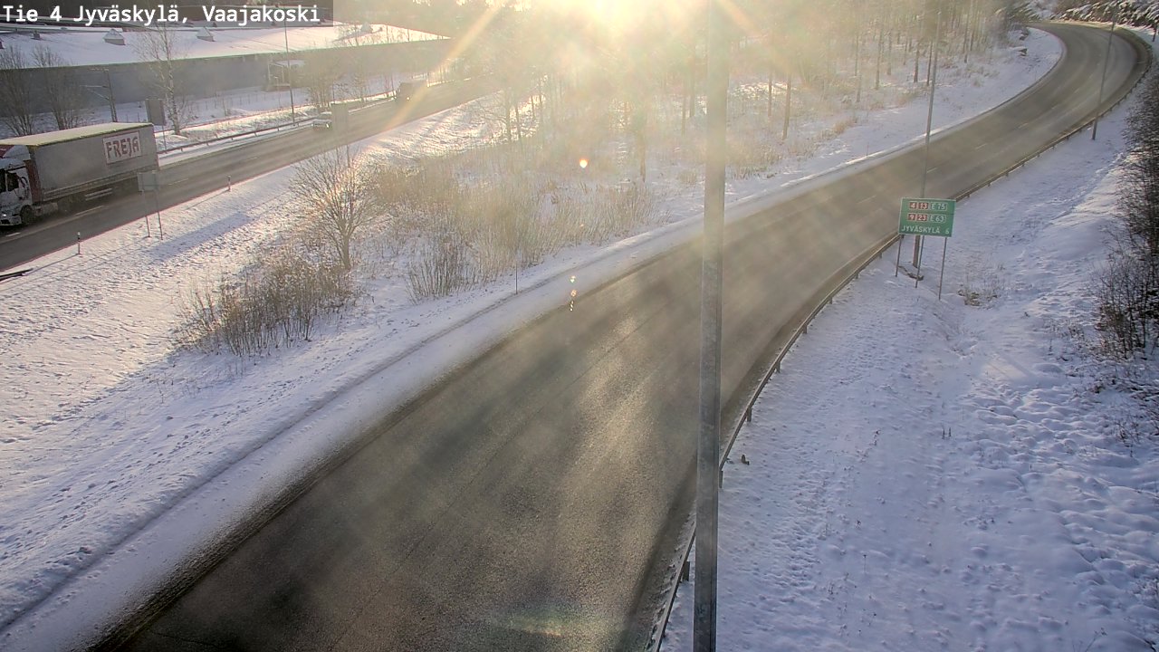 Kelikamerat Kuva Tie 4 Jyväskylä, Vaajakoski, Jyväskylä, Keski-Suomi