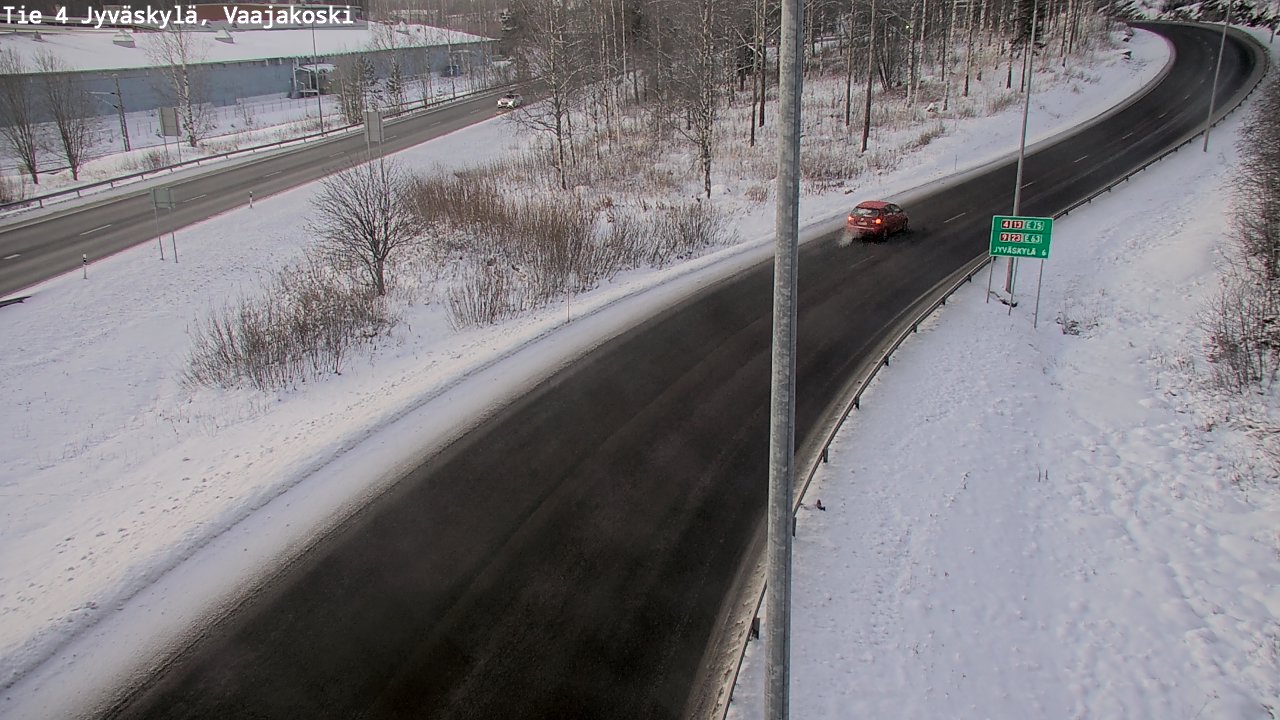 Kelikamerat Kuva Tie 4 Jyväskylä, Vaajakoski, Jyväskylä, Keski-Suomi