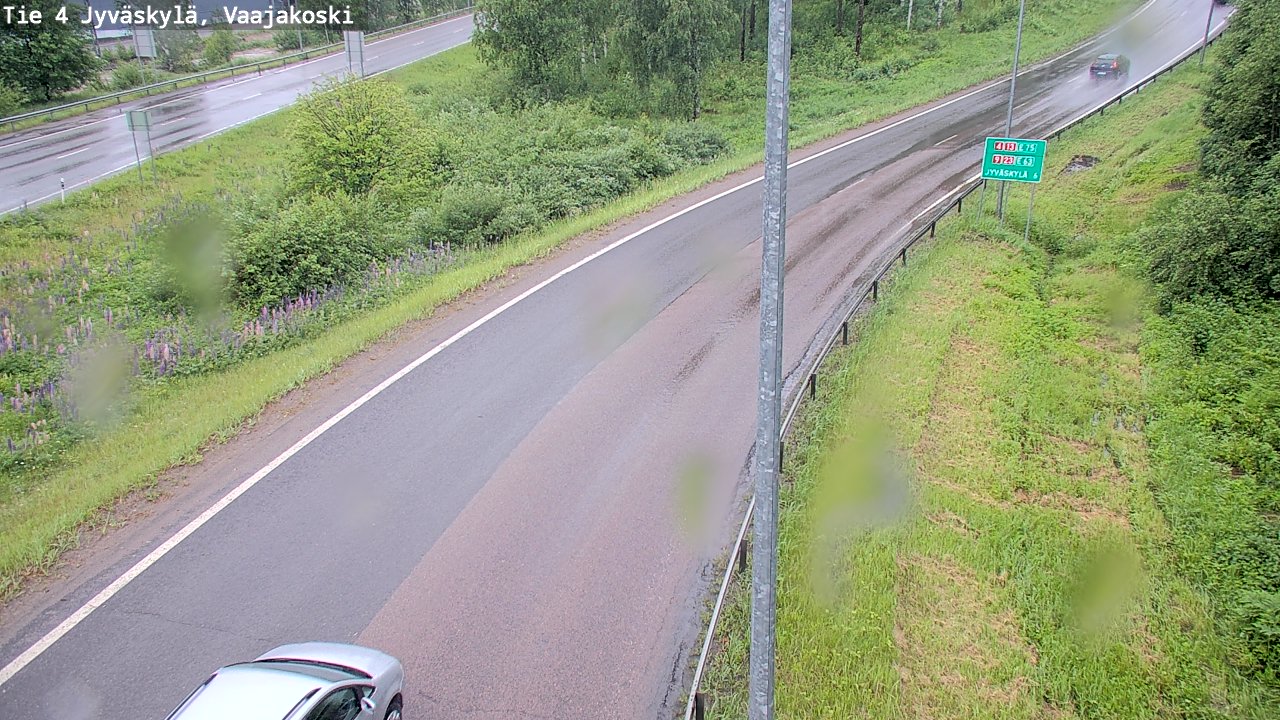 Kelikamerat Kuva Tie 4 Jyväskylä, Vaajakoski, Jyväskylä, Keski-Suomi