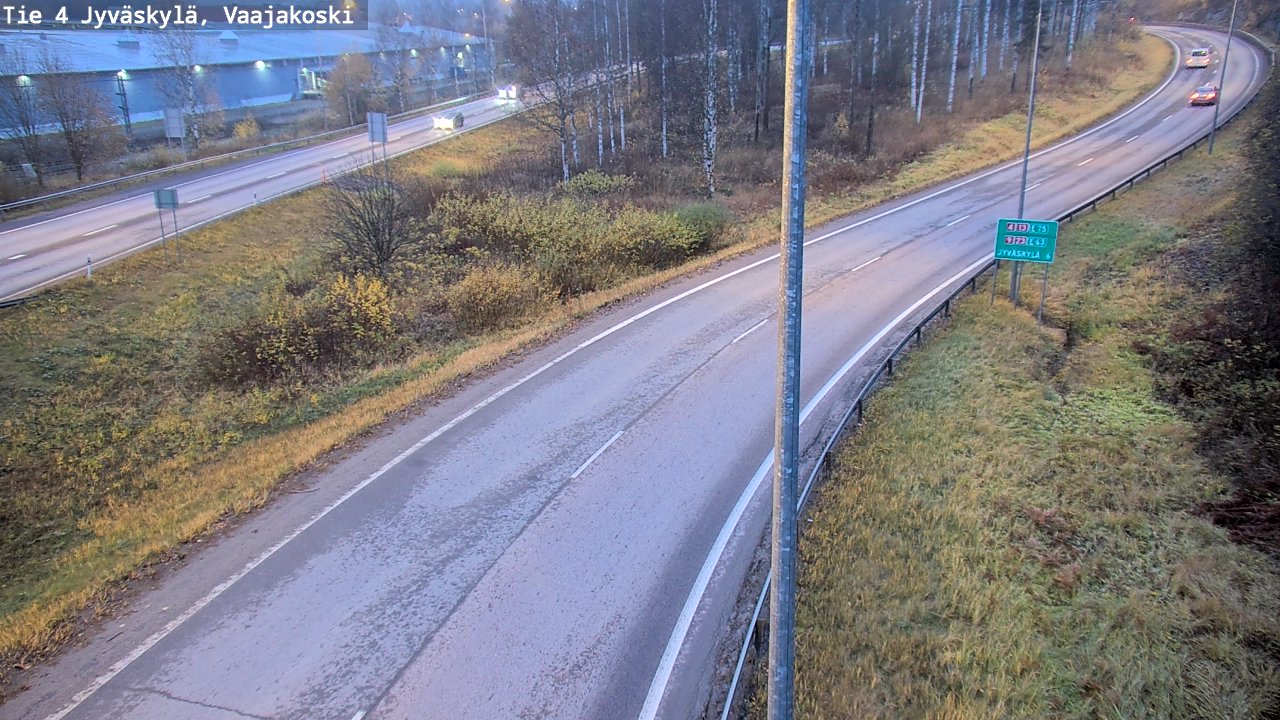 Kelikamerat Kuva Tie 4 Jyväskylä, Vaajakoski, Jyväskylä, Keski-Suomi