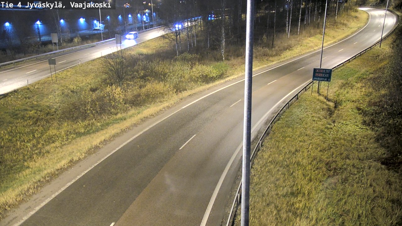 Kelikamerat Kuva Tie 4 Jyväskylä, Vaajakoski, Jyväskylä, Keski-Suomi