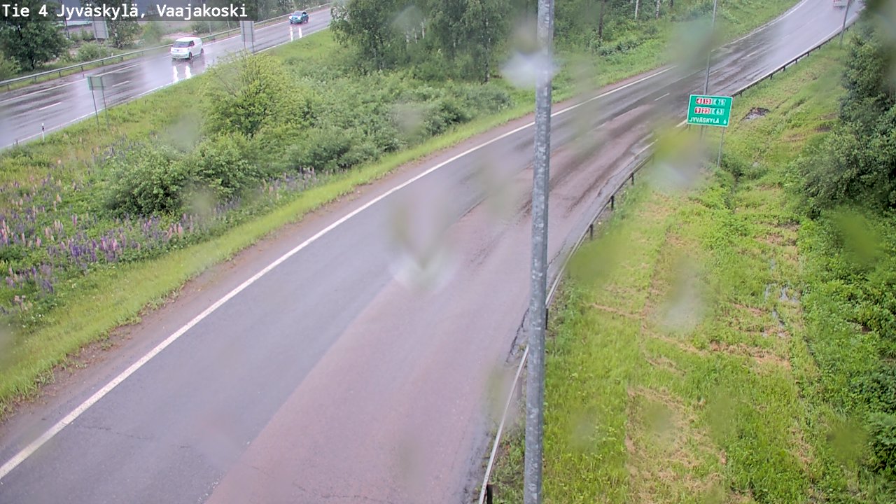 Kelikamerat Kuva Tie 4 Jyväskylä, Vaajakoski, Jyväskylä, Keski-Suomi