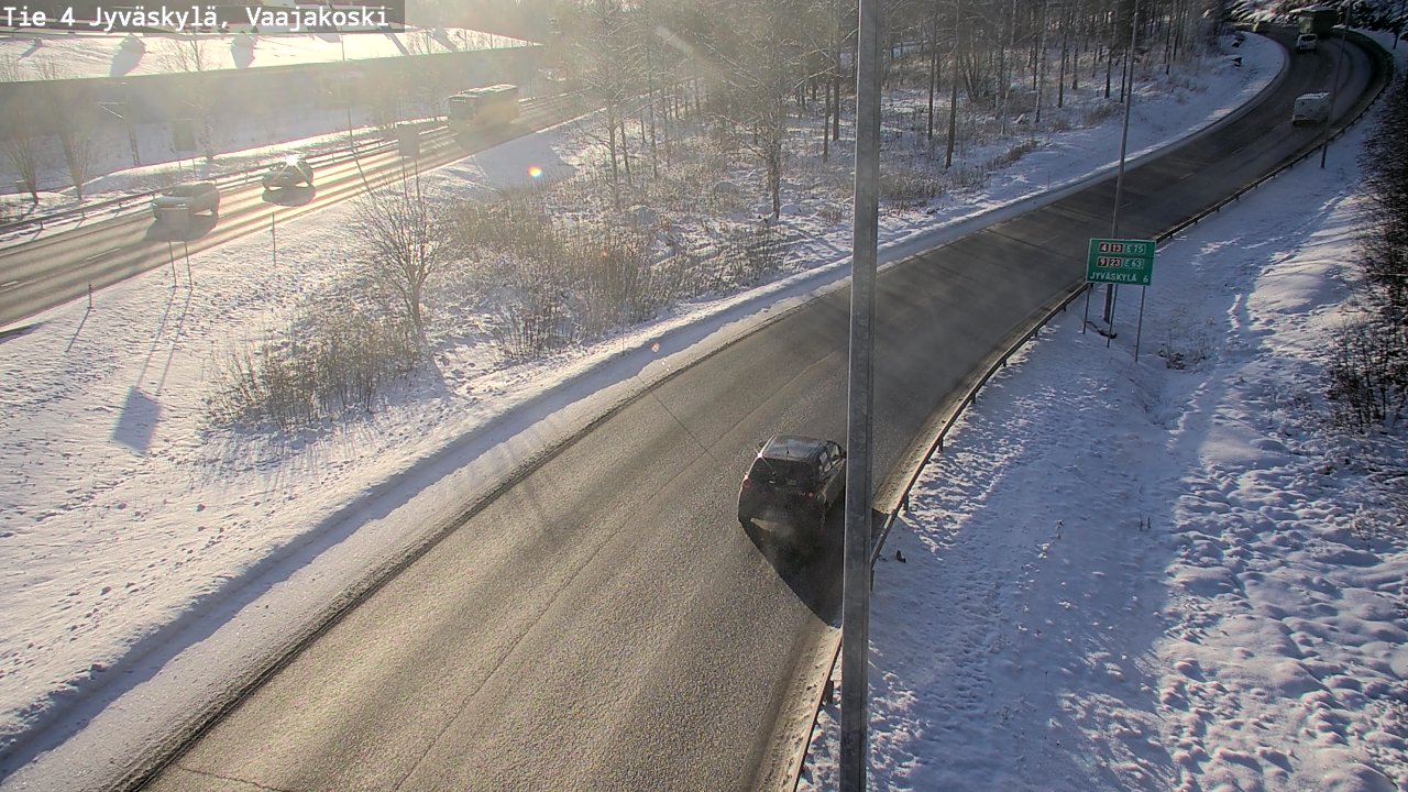 Kelikamerat Kuva Tie 4 Jyväskylä, Vaajakoski, Jyväskylä, Keski-Suomi