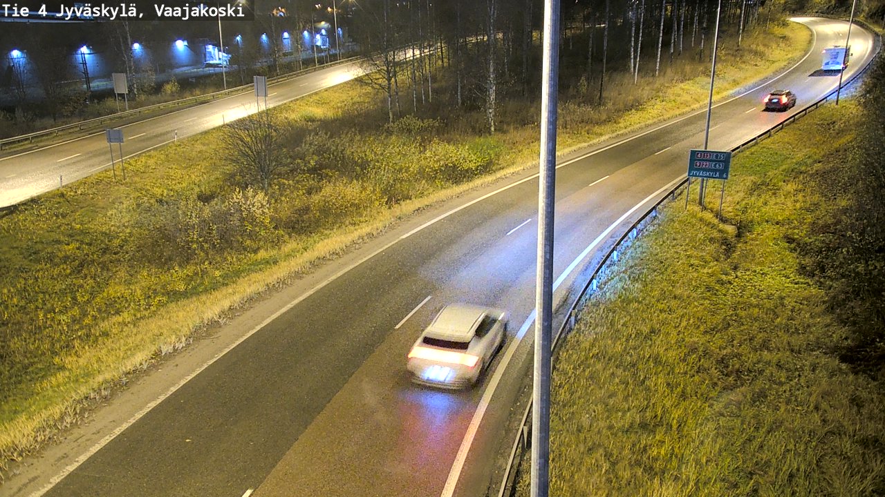 Kelikamerat Kuva Tie 4 Jyväskylä, Vaajakoski, Jyväskylä, Keski-Suomi