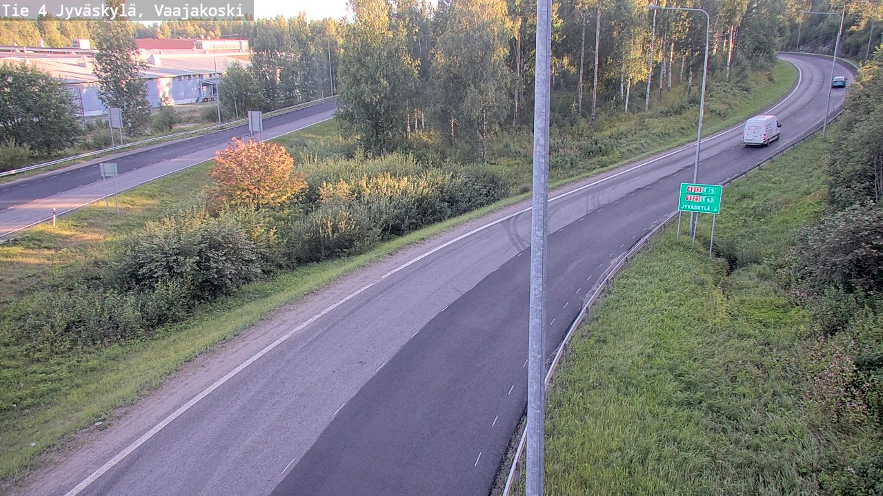 Kelikamerat Kuva Tie 4 Jyväskylä, Vaajakoski, Jyväskylä, Keski-Suomi