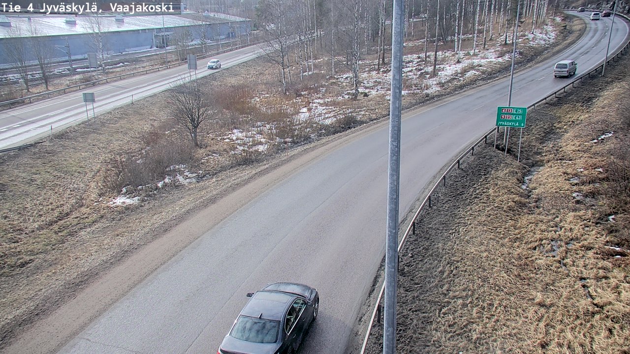 Kelikamerat Kuva Tie 4 Jyväskylä, Vaajakoski, Jyväskylä, Keski-Suomi