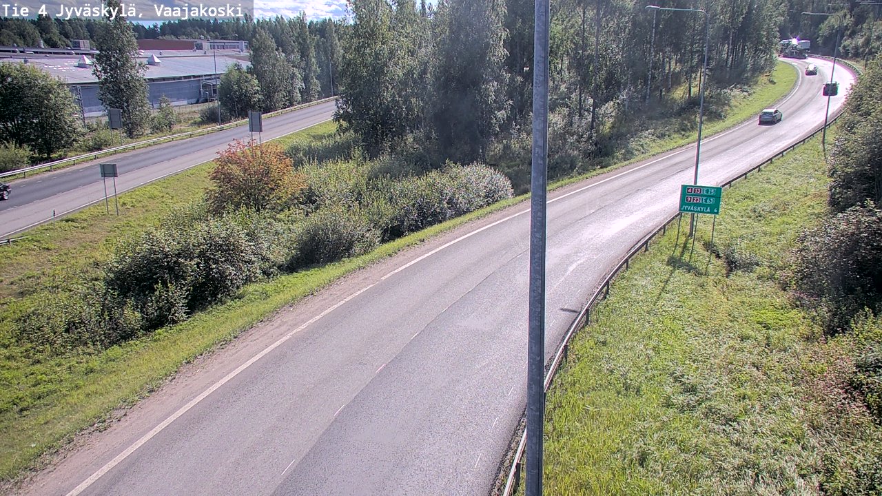 Kelikamerat Kuva Tie 4 Jyväskylä, Vaajakoski, Jyväskylä, Keski-Suomi