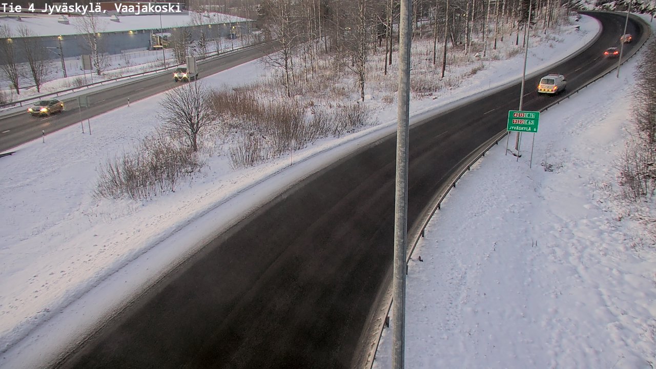 Kelikamerat Kuva Tie 4 Jyväskylä, Vaajakoski, Jyväskylä, Keski-Suomi