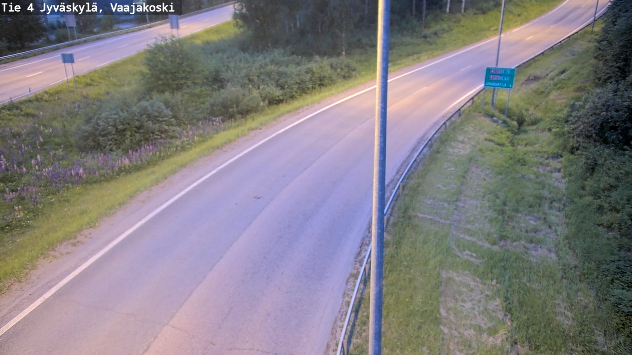 Kelikamerat Kuva Tie 4 Jyväskylä, Vaajakoski, Jyväskylä, Keski-Suomi