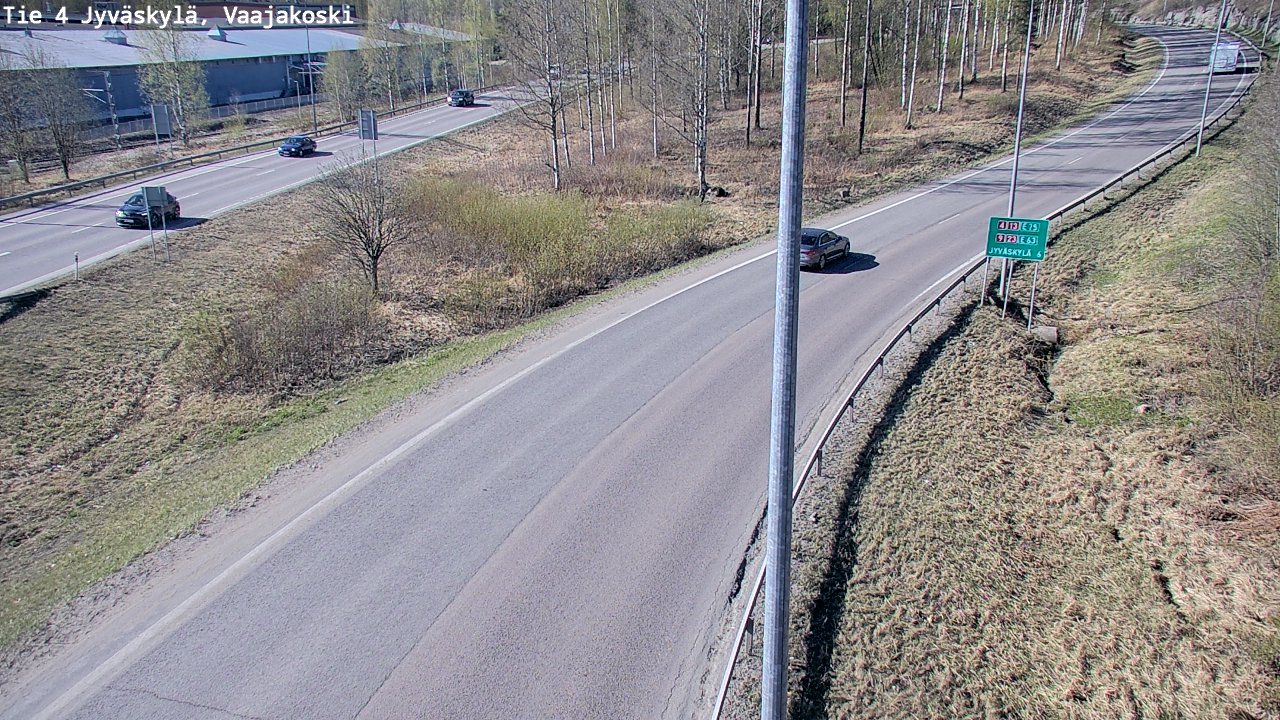 Kelikamerat Kuva Tie 4 Jyväskylä, Vaajakoski, Jyväskylä, Keski-Suomi