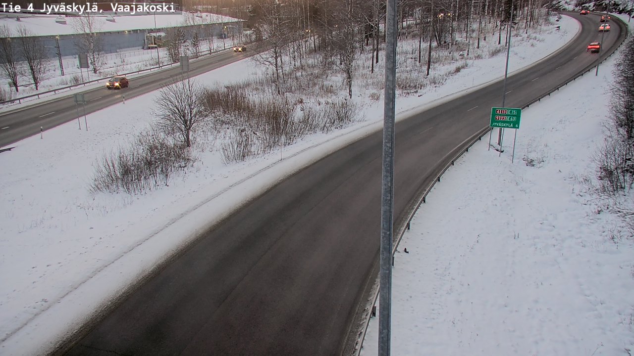 Kelikamerat Kuva Tie 4 Jyväskylä, Vaajakoski, Jyväskylä, Keski-Suomi