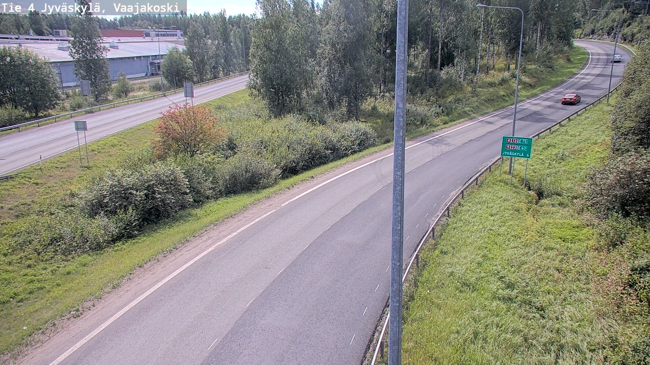 Kelikamerat Kuva Tie 4 Jyväskylä, Vaajakoski, Jyväskylä, Keski-Suomi
