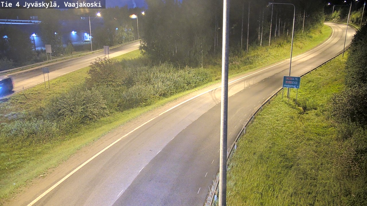 Kelikamerat Kuva Tie 4 Jyväskylä, Vaajakoski, Jyväskylä, Keski-Suomi