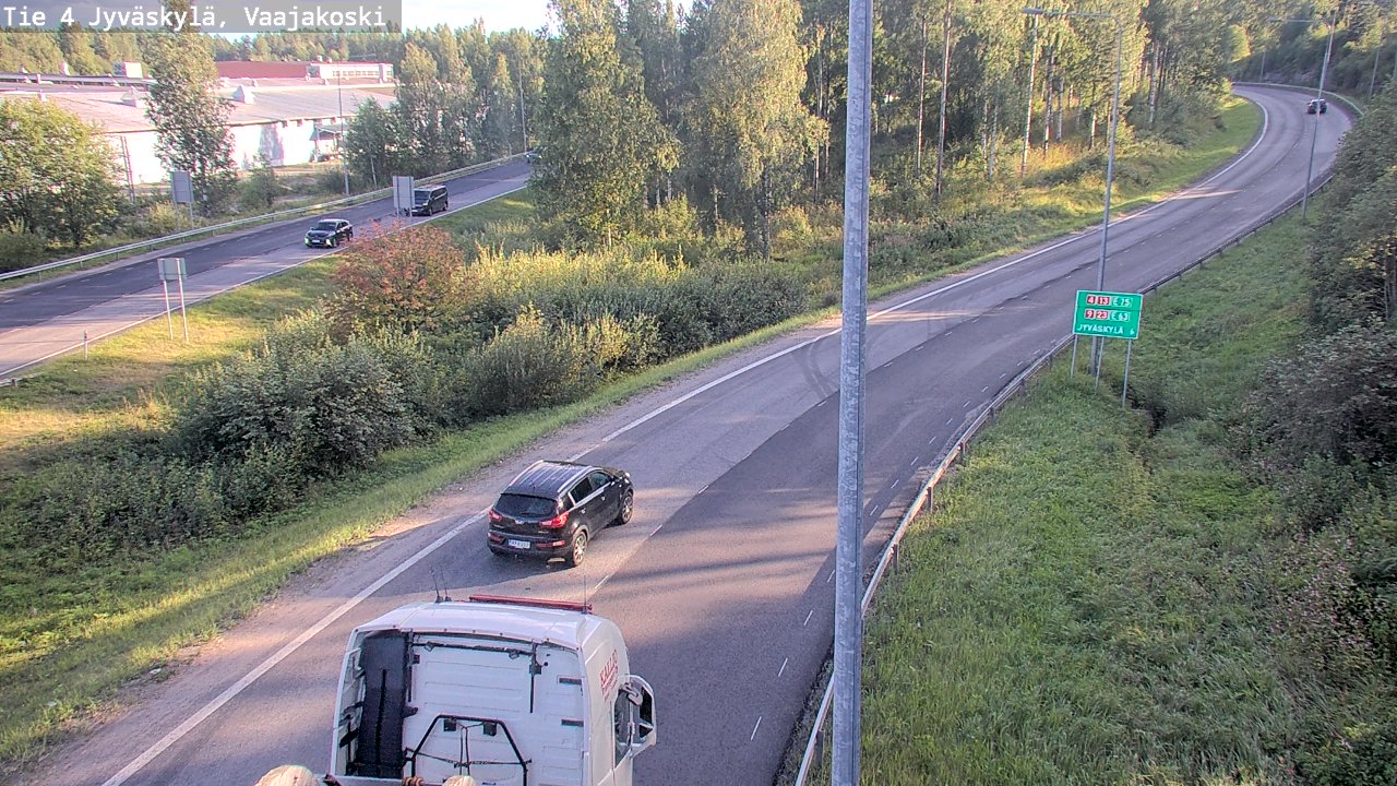 Kelikamerat Kuva Tie 4 Jyväskylä, Vaajakoski, Jyväskylä, Keski-Suomi
