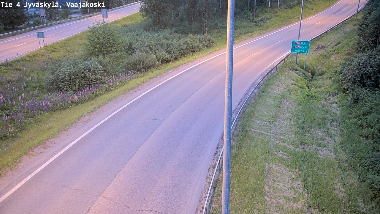 Kelikamerat Kuva Tie 4 Jyväskylä, Vaajakoski, Jyväskylä, Keski-Suomi