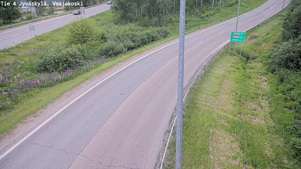 Kelikamerat Kuva Tie 4 Jyväskylä, Vaajakoski, Jyväskylä, Keski-Suomi