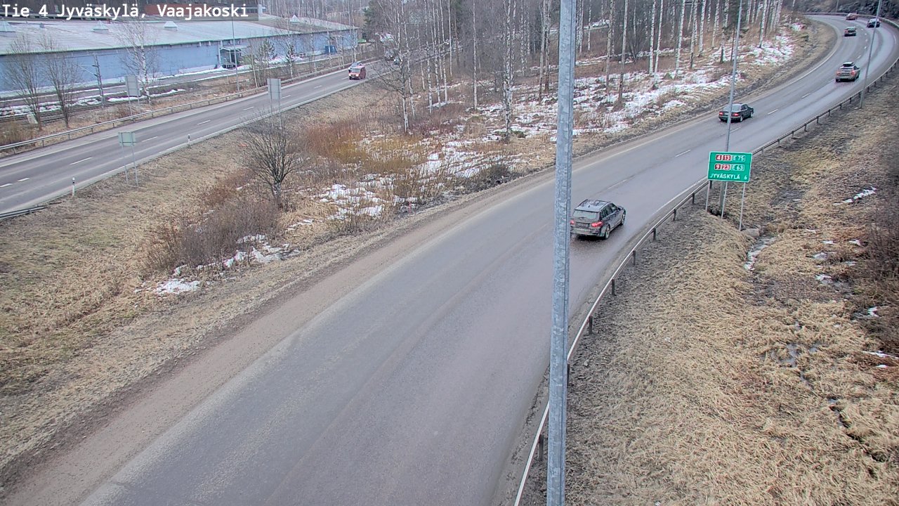 Kelikamerat Kuva Tie 4 Jyväskylä, Vaajakoski, Jyväskylä, Keski-Suomi