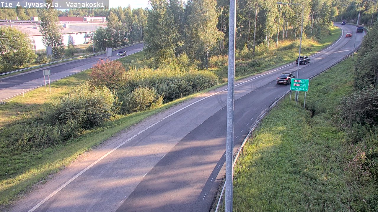 Kelikamerat Kuva Tie 4 Jyväskylä, Vaajakoski, Jyväskylä, Keski-Suomi