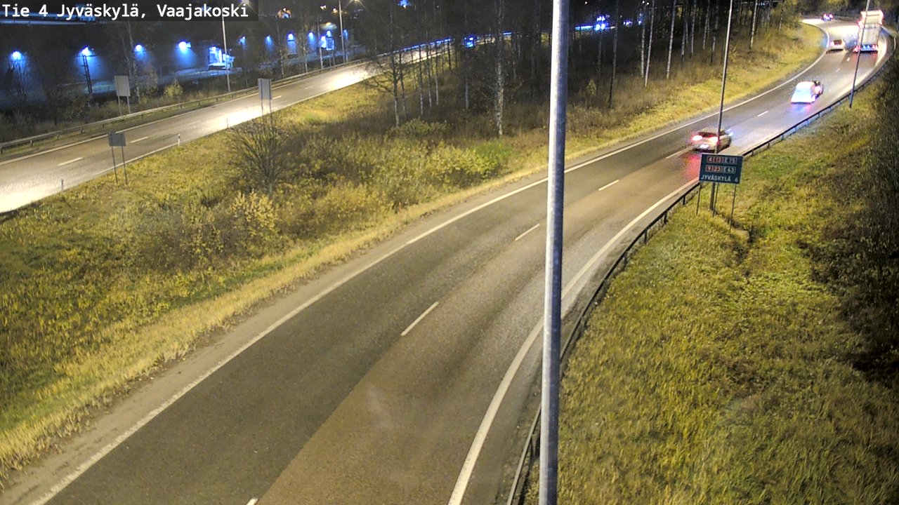 Kelikamerat Kuva Tie 4 Jyväskylä, Vaajakoski, Jyväskylä, Keski-Suomi