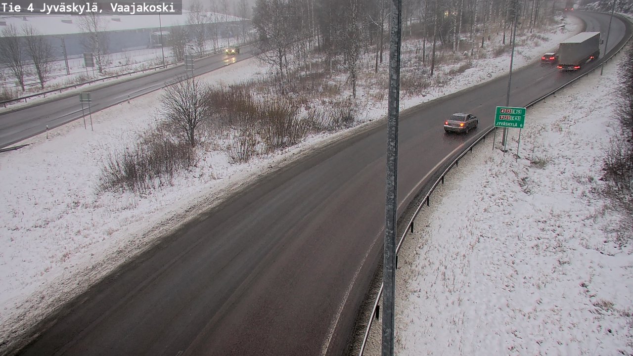 Kelikamerat Kuva Tie 4 Jyväskylä, Vaajakoski, Jyväskylä, Keski-Suomi