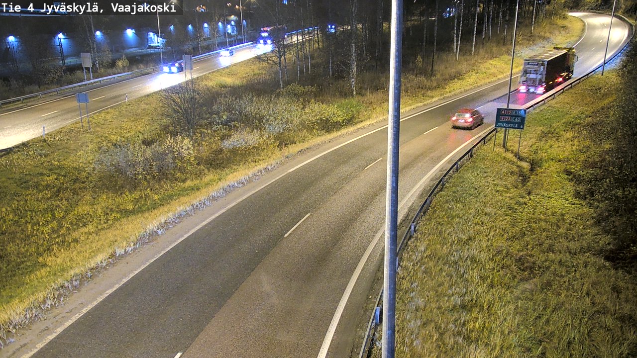 Kelikamerat Kuva Tie 4 Jyväskylä, Vaajakoski, Jyväskylä, Keski-Suomi