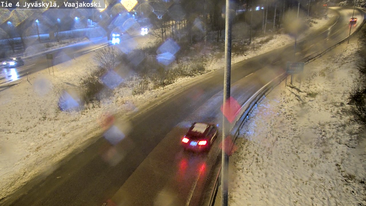 Weather Camera Image Väg 4 Jyväskylä, Vaajakoski, Jyväskylä, Keski-Suomi