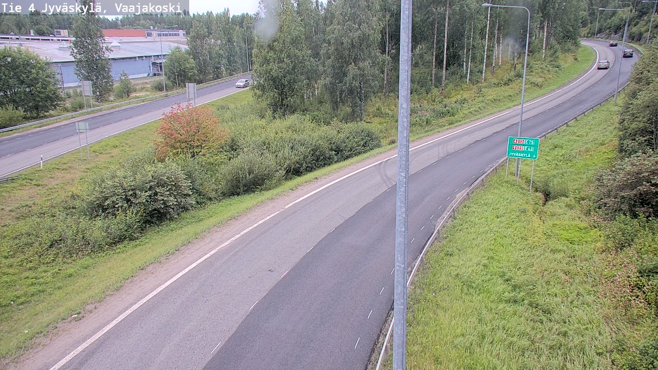 Weather Camera Image Road 4 Jyväskylä, Vaajakoski, Jyväskylä, Keski-Suomi