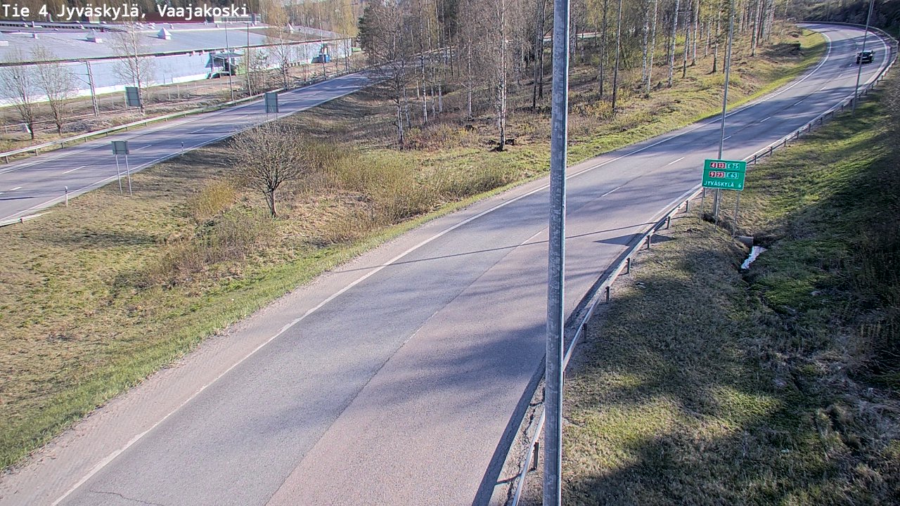 Kelikamerat Kuva Tie 4 Jyväskylä, Vaajakoski, Jyväskylä, Keski-Suomi