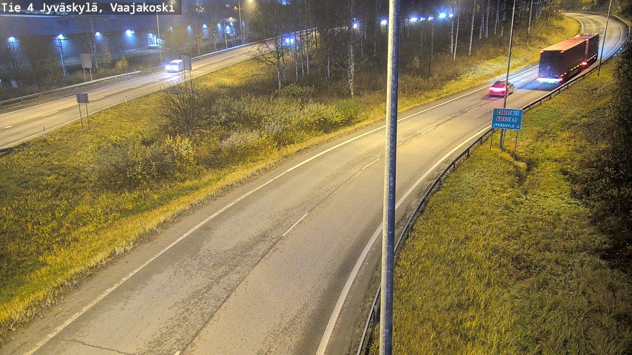 Kelikamerat Kuva Tie 4 Jyväskylä, Vaajakoski, Jyväskylä, Keski-Suomi