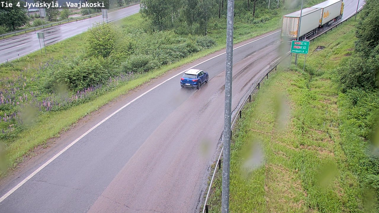 Kelikamerat Kuva Tie 4 Jyväskylä, Vaajakoski, Jyväskylä, Keski-Suomi