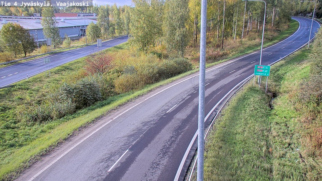 Kelikamerat Kuva Tie 4 Jyväskylä, Vaajakoski, Jyväskylä, Keski-Suomi