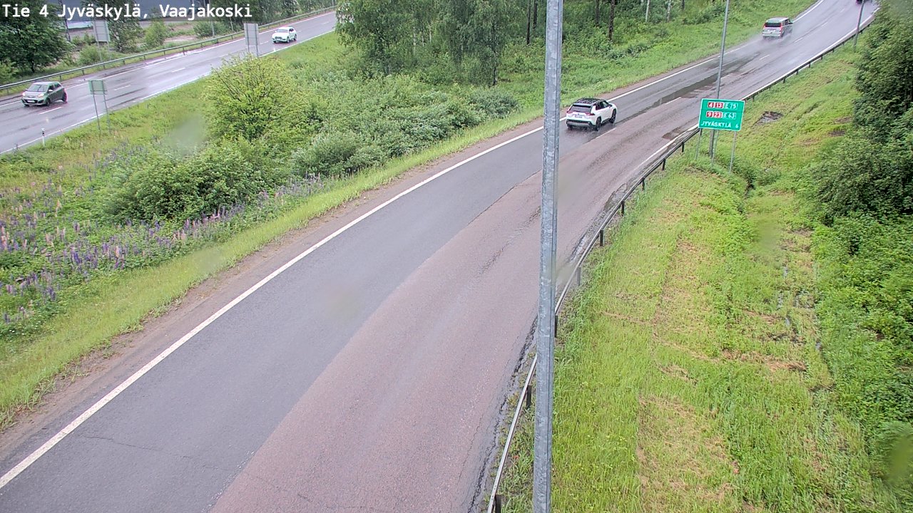 Kelikamerat Kuva Tie 4 Jyväskylä, Vaajakoski, Jyväskylä, Keski-Suomi