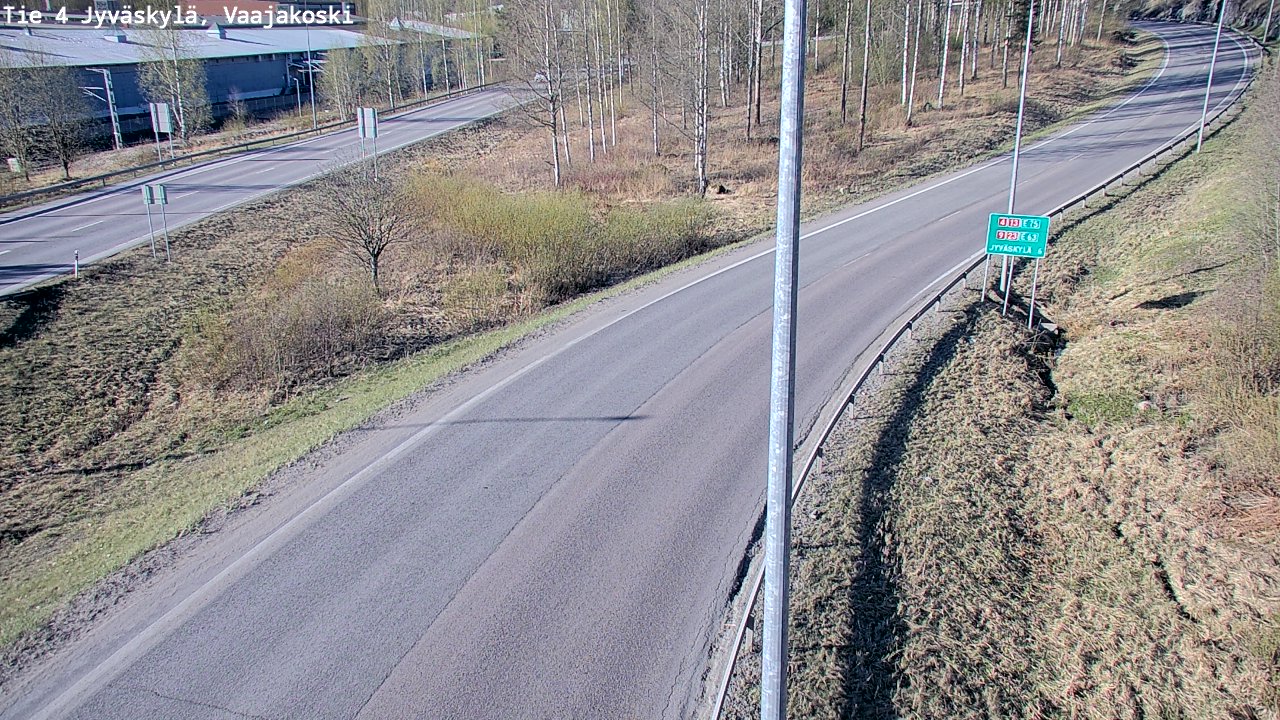 Kelikamerat Kuva Tie 4 Jyväskylä, Vaajakoski, Jyväskylä, Keski-Suomi