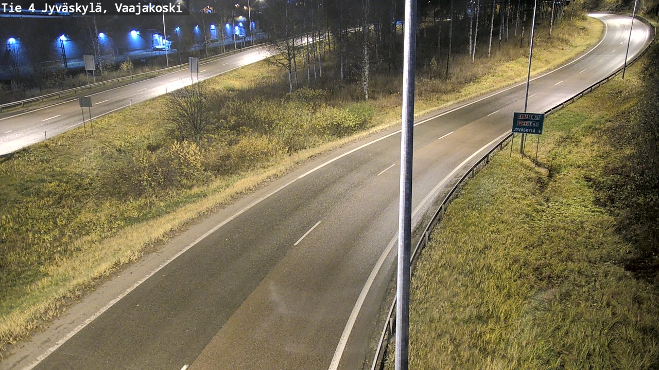 Kelikamerat Kuva Tie 4 Jyväskylä, Vaajakoski, Jyväskylä, Keski-Suomi