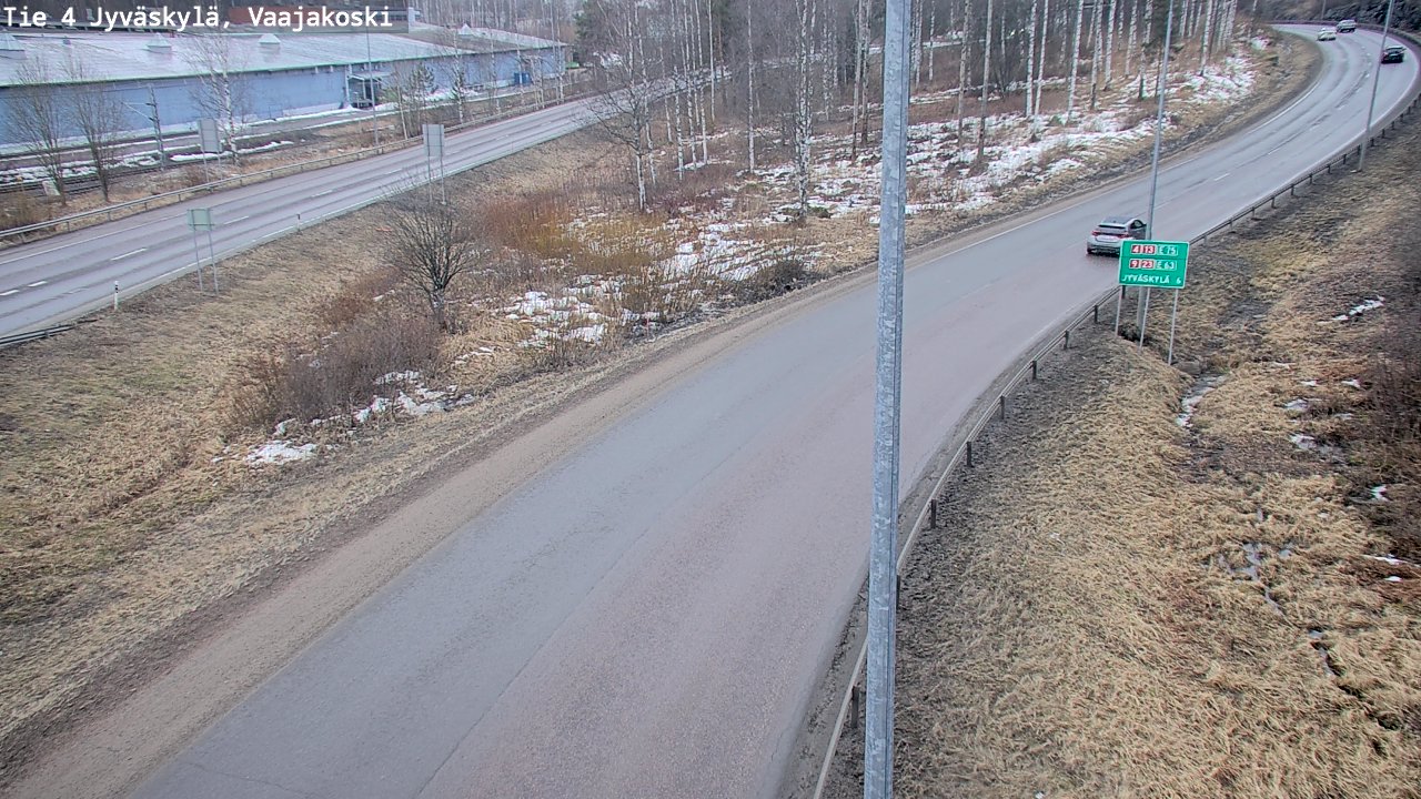 Kelikamerat Kuva Tie 4 Jyväskylä, Vaajakoski, Jyväskylä, Keski-Suomi