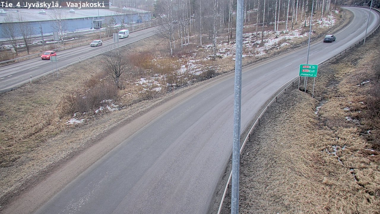 Kelikamerat Kuva Tie 4 Jyväskylä, Vaajakoski, Jyväskylä, Keski-Suomi