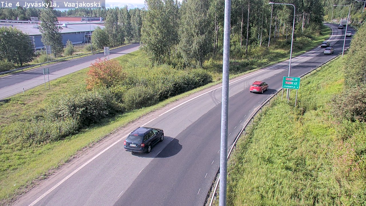 Kelikamerat Kuva Tie 4 Jyväskylä, Vaajakoski, Jyväskylä, Keski-Suomi