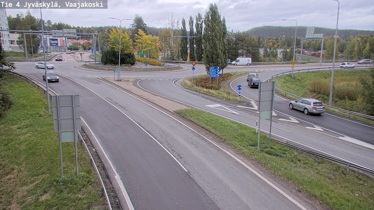 Kelikamerat Kuva Tie 4 Jyväskylä, Vaajakoski, Jyväskylä, Keski-Suomi