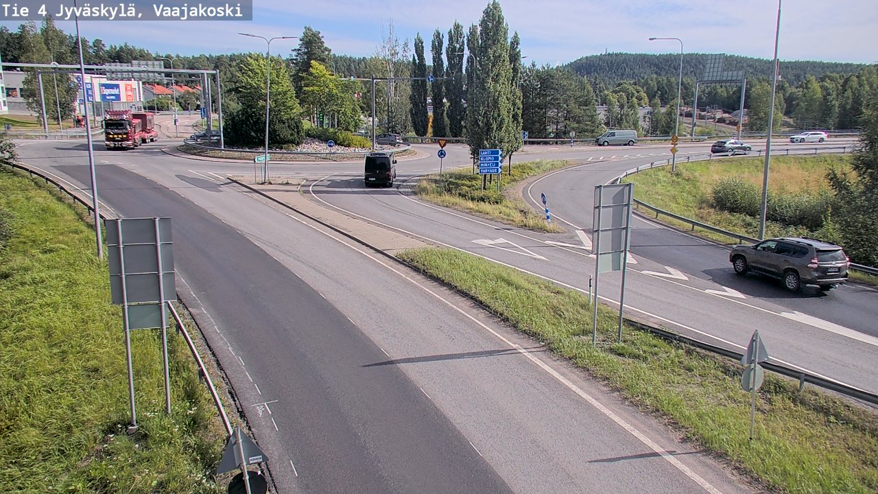 Kelikamerat Kuva Tie 4 Jyväskylä, Vaajakoski, Jyväskylä, Keski-Suomi