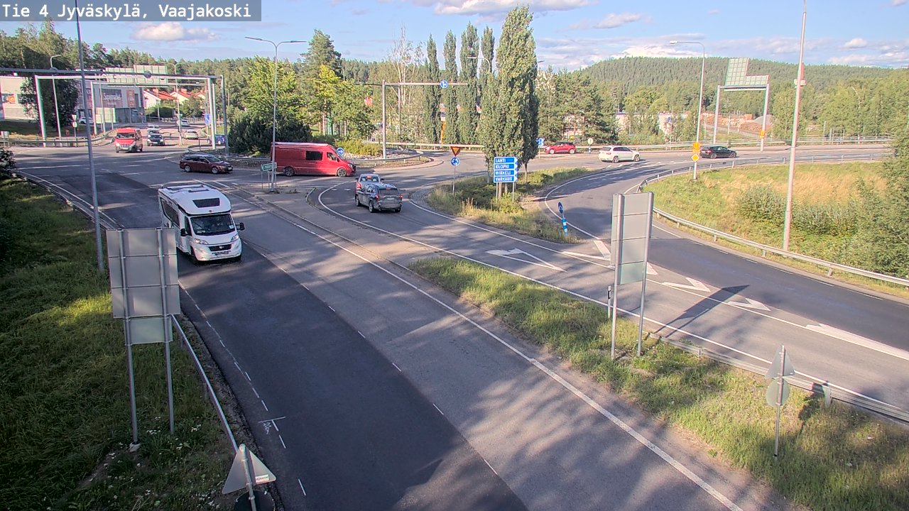 Kelikamerat Kuva Tie 4 Jyväskylä, Vaajakoski, Jyväskylä, Keski-Suomi