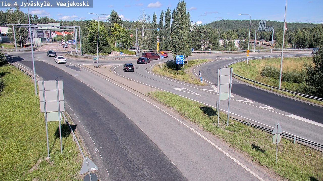 Kelikamerat Kuva Tie 4 Jyväskylä, Vaajakoski, Jyväskylä, Keski-Suomi