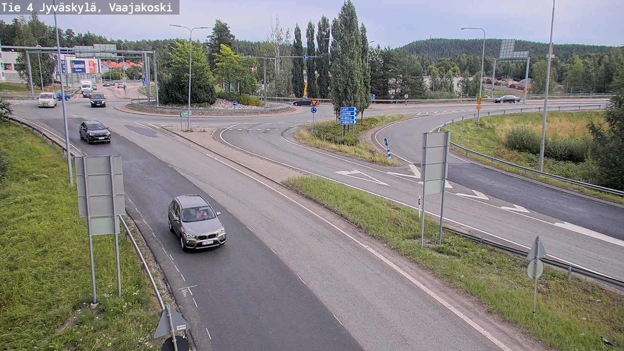 Weather Camera Image Road 4 Jyväskylä, Vaajakoski, Jyväskylä, Keski-Suomi
