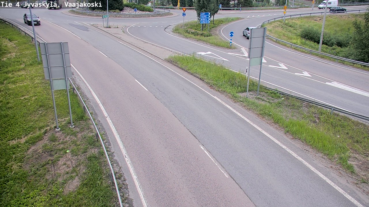 Kelikamerat Kuva Tie 4 Jyväskylä, Vaajakoski, Jyväskylä, Keski-Suomi