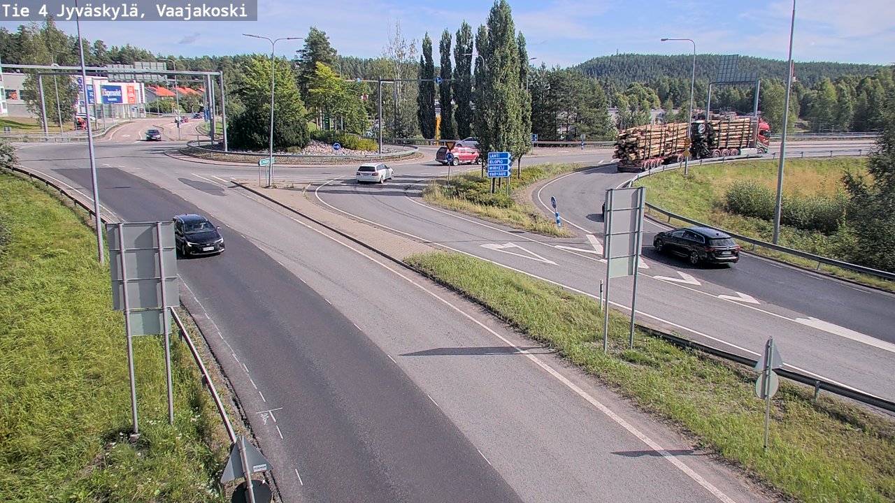 Kelikamerat Kuva Tie 4 Jyväskylä, Vaajakoski, Jyväskylä, Keski-Suomi