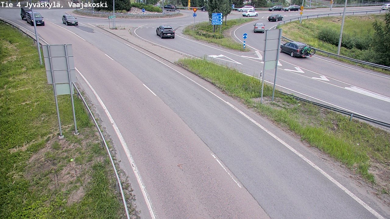Kelikamerat Kuva Tie 4 Jyväskylä, Vaajakoski, Jyväskylä, Keski-Suomi