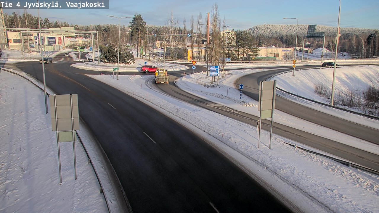 Kelikamerat Kuva Tie 4 Jyväskylä, Vaajakoski, Jyväskylä, Keski-Suomi