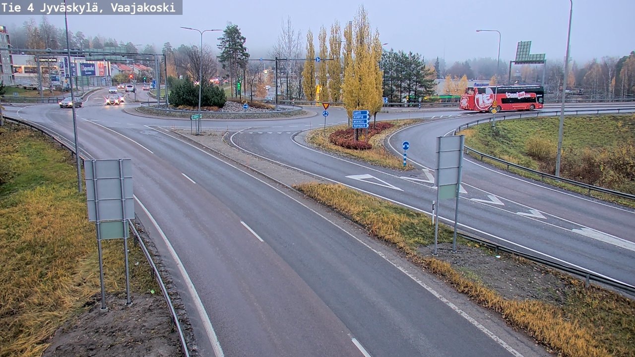 Kelikamerat Kuva Tie 4 Jyväskylä, Vaajakoski, Jyväskylä, Keski-Suomi