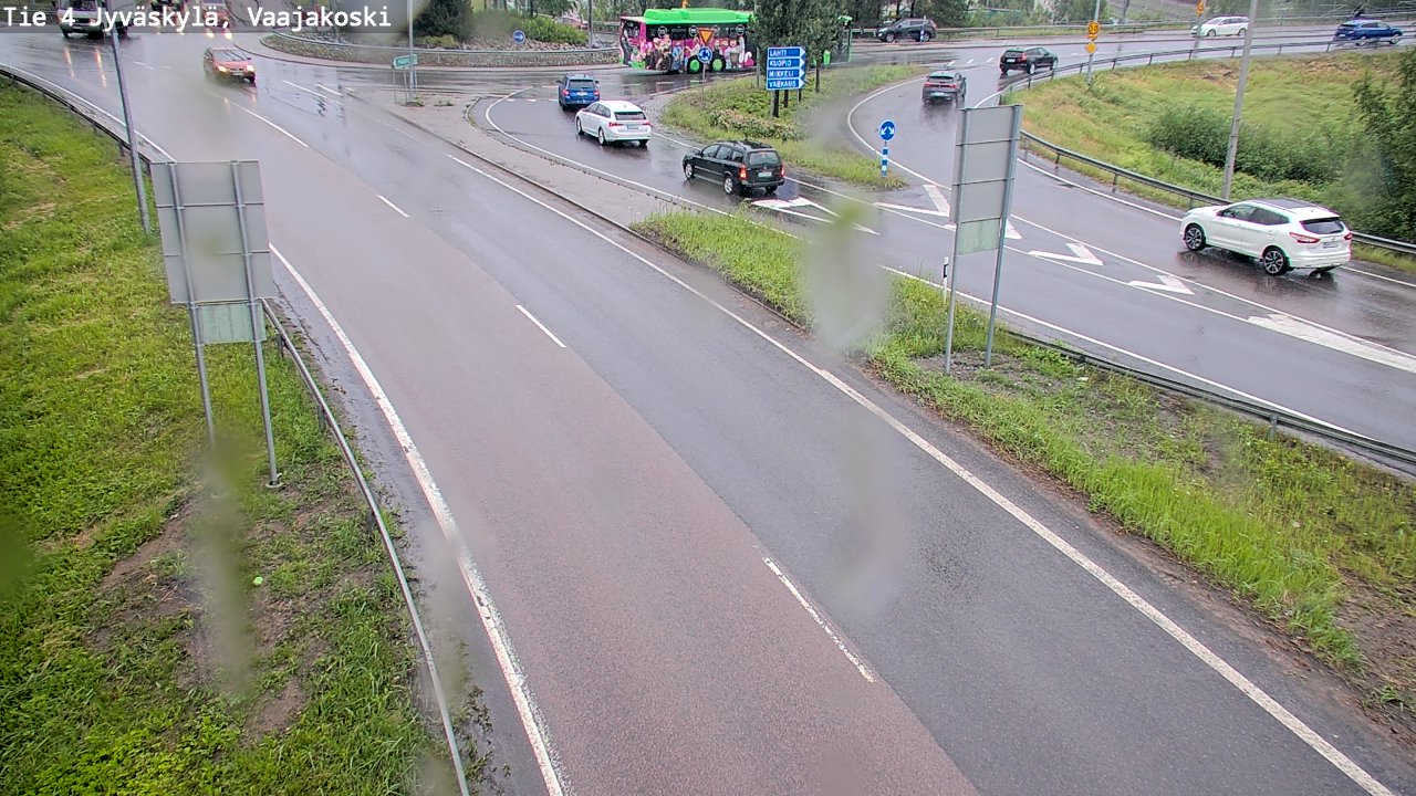 Kelikamerat Kuva Tie 4 Jyväskylä, Vaajakoski, Jyväskylä, Keski-Suomi