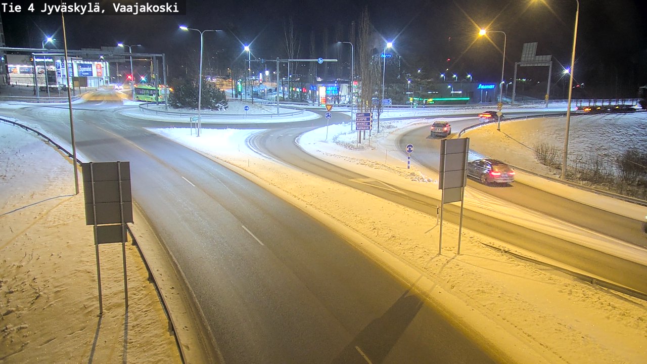 Kelikamerat Kuva Tie 4 Jyväskylä, Vaajakoski, Jyväskylä, Keski-Suomi