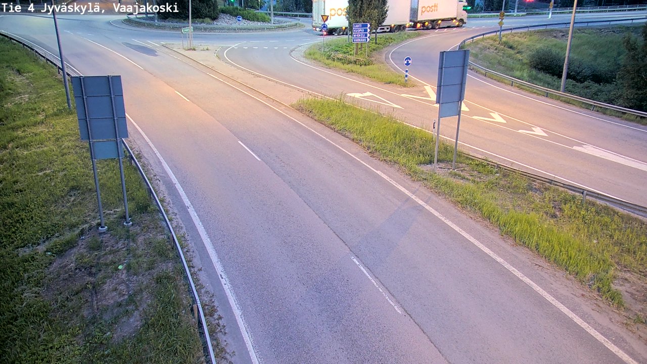 Kelikamerat Kuva Tie 4 Jyväskylä, Vaajakoski, Jyväskylä, Keski-Suomi